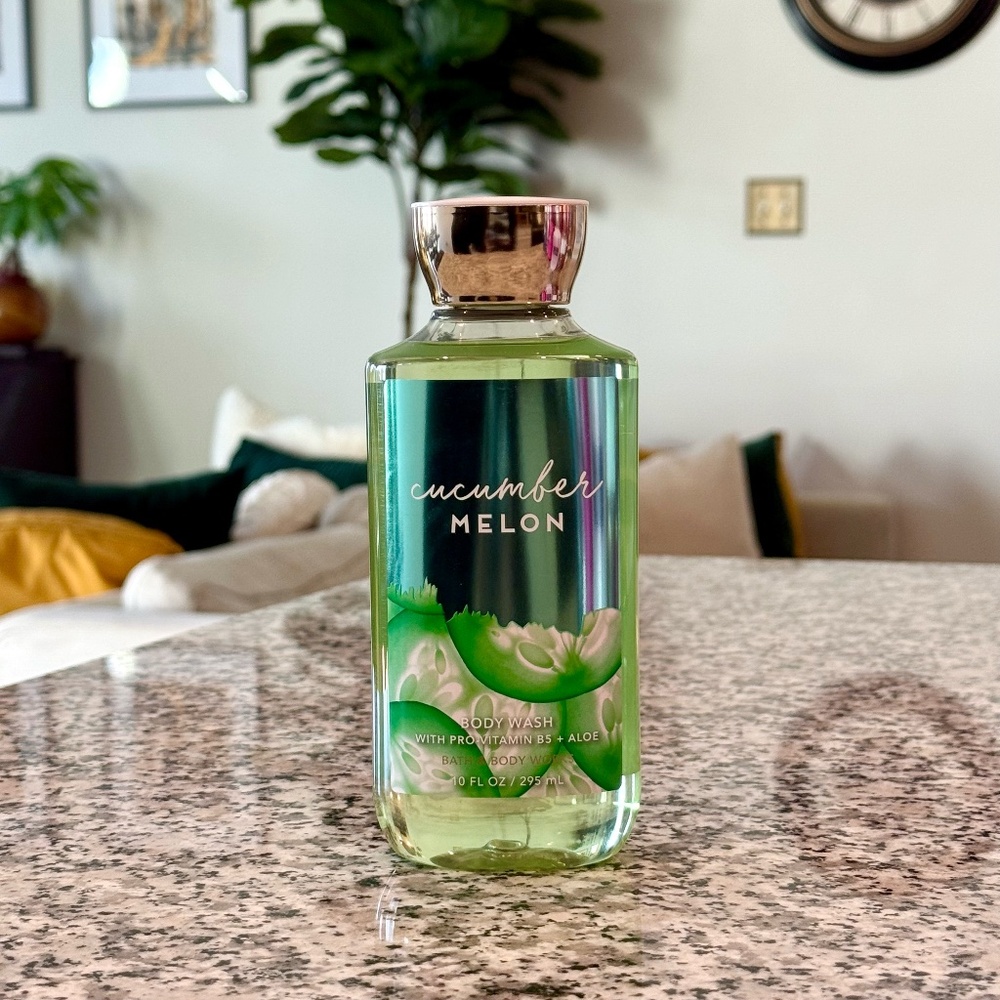 CUCUMBER MELON Body Wash – Bath & Body Works | NEW 🍈